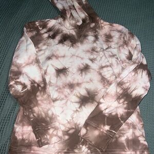Lululemon Athletica Pink Tie-Dye Hoodie